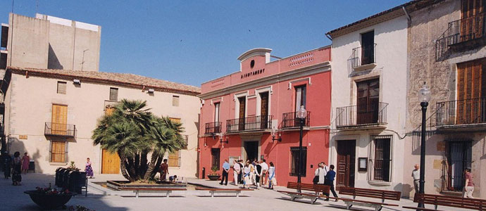 Calella Town Hall Square
