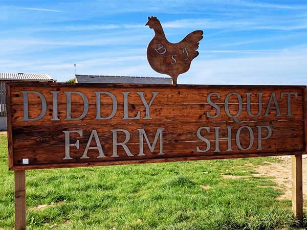 Diddly Squat Farm Shop, The Farmers Dog & The Cotswolds