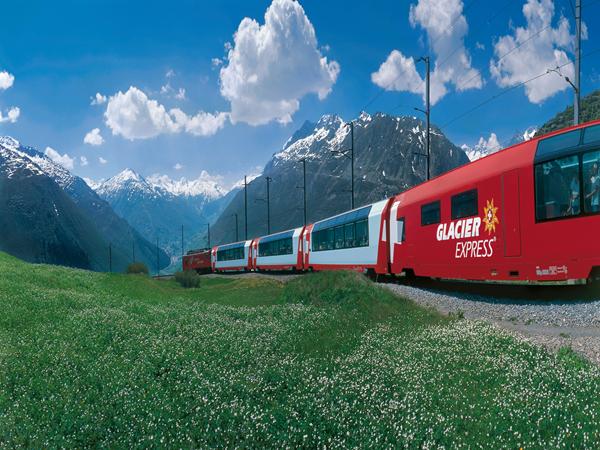Alpine Scenery & the Glacier Express
