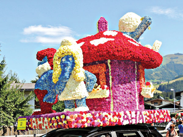 Austria -  The Kirchberg Flower Festival